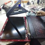 Proses Repair Laptop Yang Jatuh