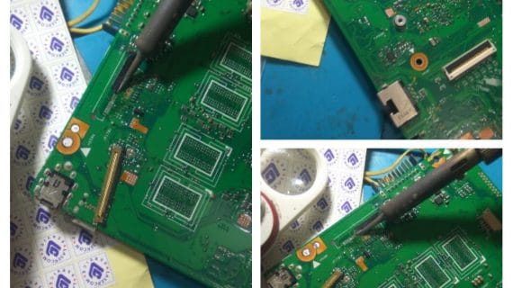 Repair Soket LCD yang Salah Pasang
