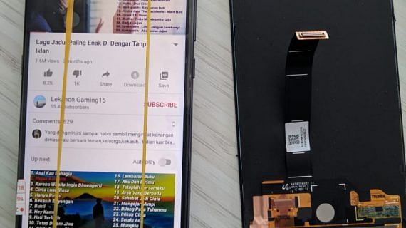 Xiaomi Mi 9 Mati Terkena Air, Ganti LCD Normal Kembali